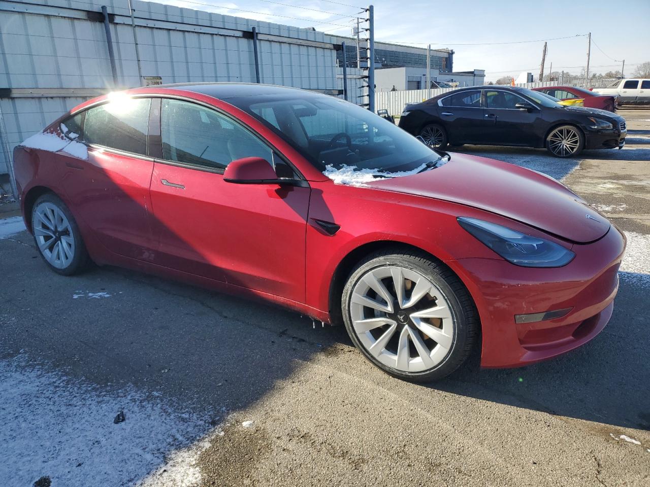 VIN 5YJ3E1EA0PF438566 2023 TESLA MODEL 3 no.4