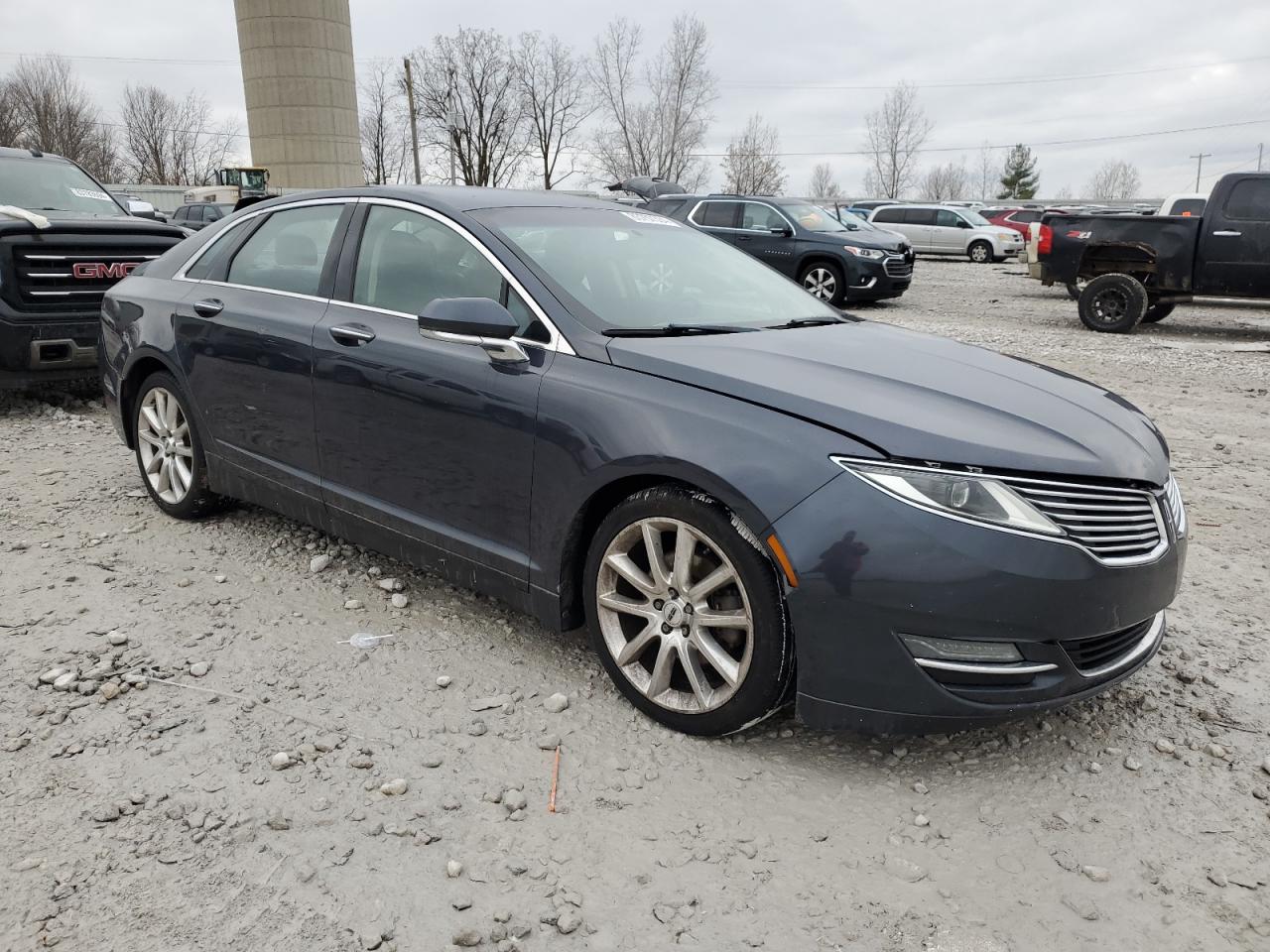 VIN 3LN6L2J90ER813433 2014 LINCOLN MKZ no.4