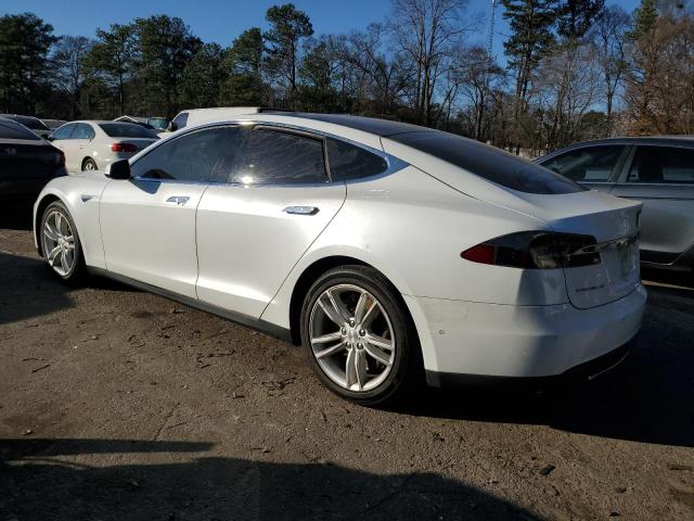  TESLA MODEL S 2015 Білий