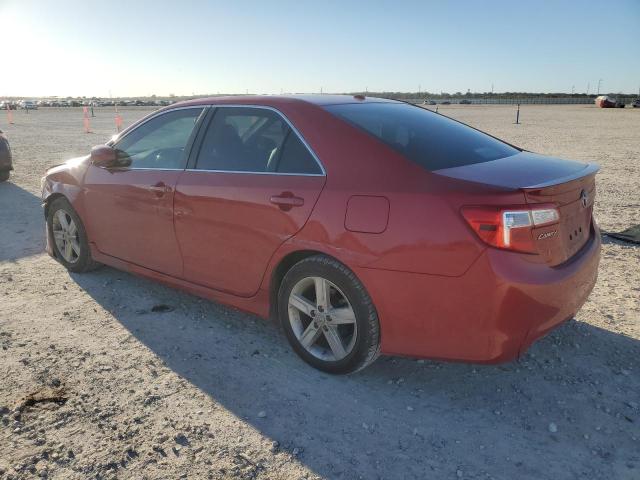  TOYOTA CAMRY 2012 Red