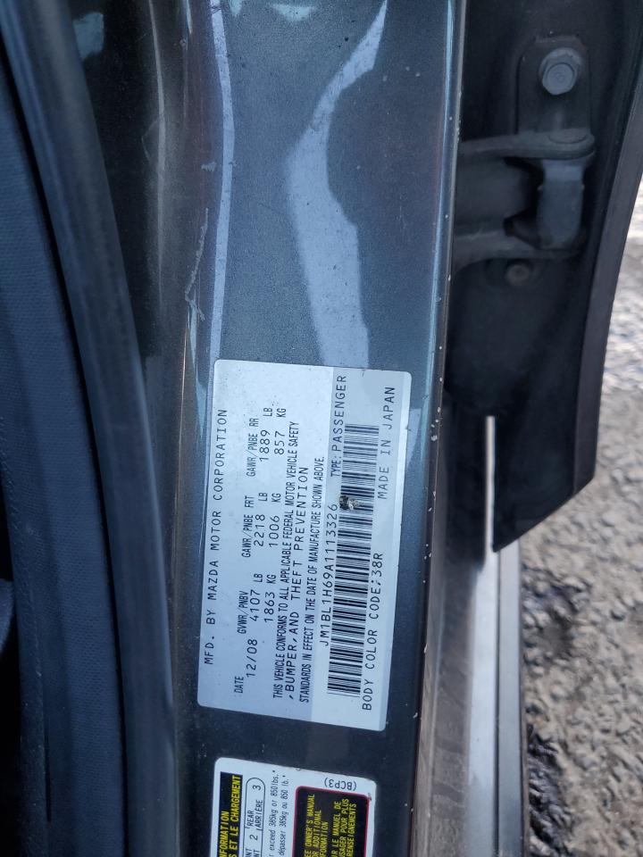 2010 Mazda 3 S VIN: JM1BL1H69A1113326 Lot: 86258824