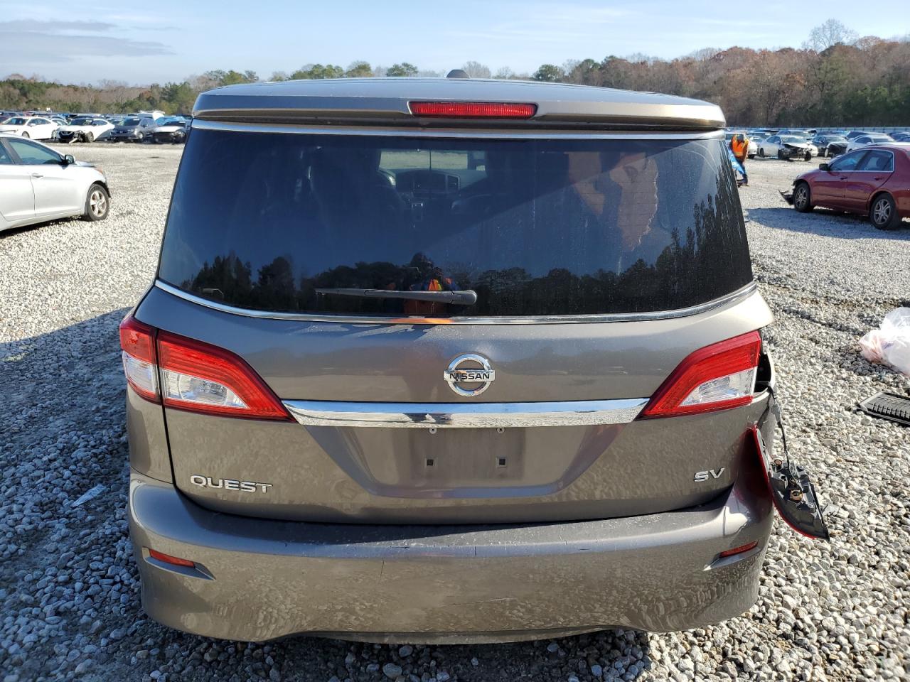 2015 Nissan Quest S VIN: JN8AE2KP3F9121237 Lot: 85091704