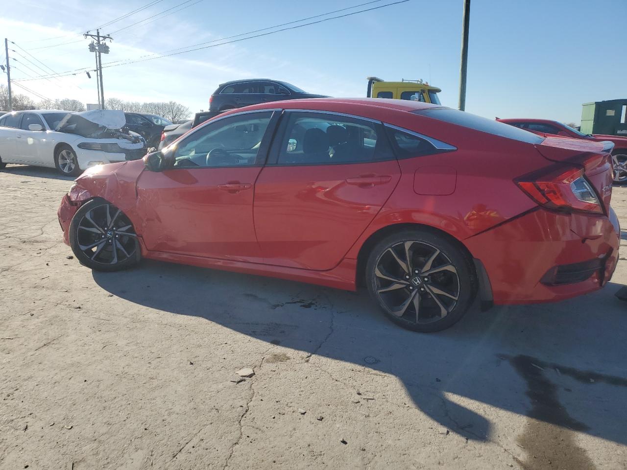 VIN 2HGFC2E82KH593419 2019 HONDA CIVIC no.2