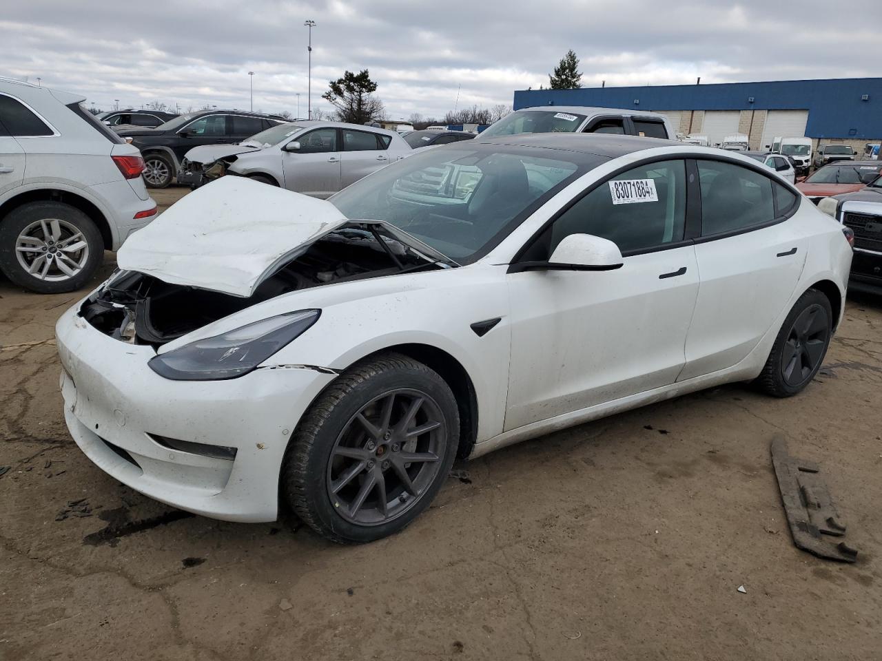 5YJ3E1EB3NF317259 2022 TESLA MODEL 3 - Image 1