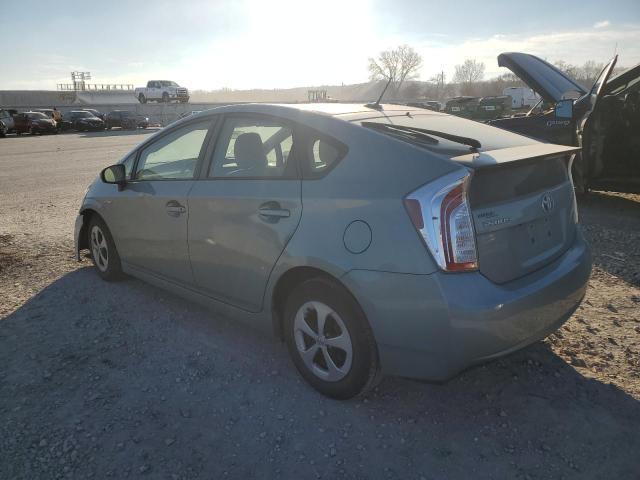 Hatchbacks TOYOTA PRIUS 2012 Turquoise