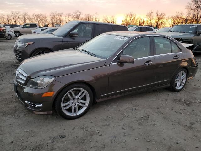  MERCEDES-BENZ C-CLASS 2013 Brown