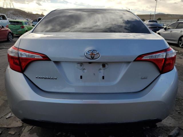  TOYOTA COROLLA 2015 Silver