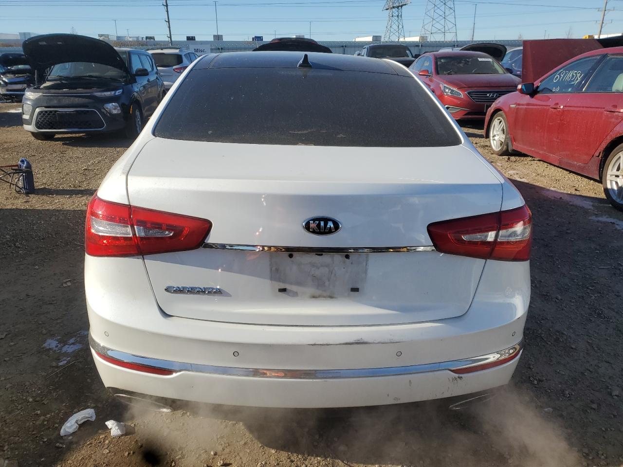 2014 Kia Cadenza Premium VIN: KNALN4D76E5139487 Lot: 83088624