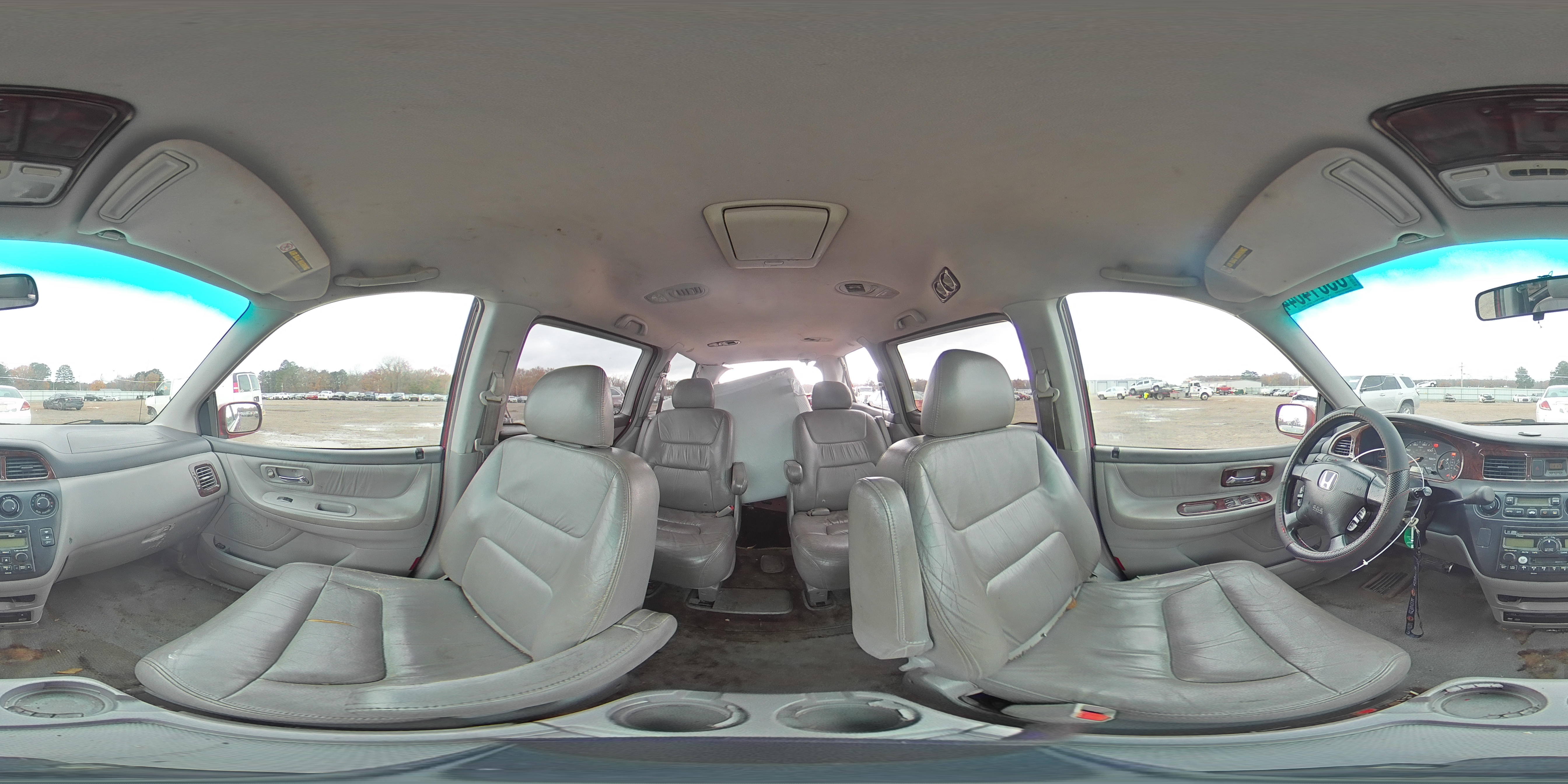 2002 Honda Odyssey Exl VIN: 5FNRL18062B020587 Lot: 85014644