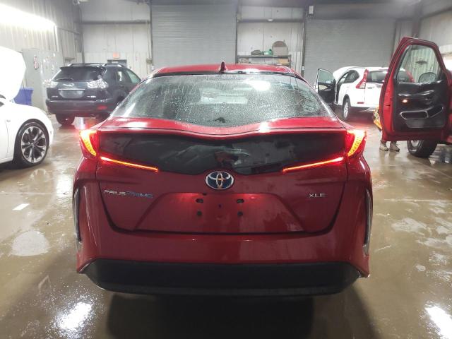  TOYOTA PRIUS 2020 Red