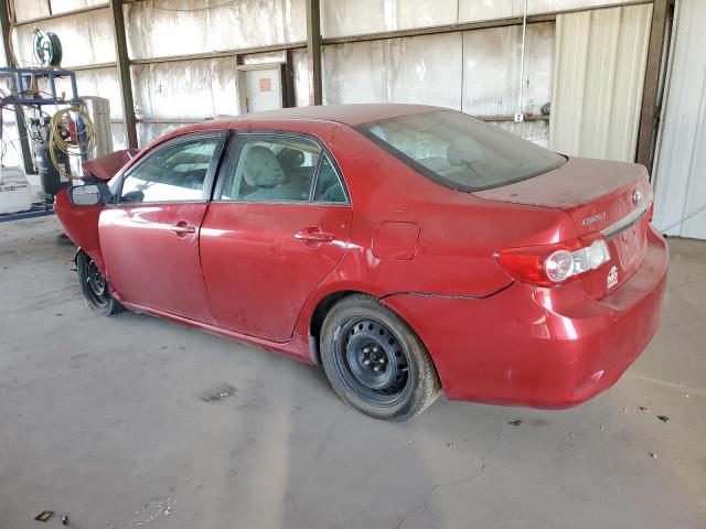  TOYOTA COROLLA 2013 Red