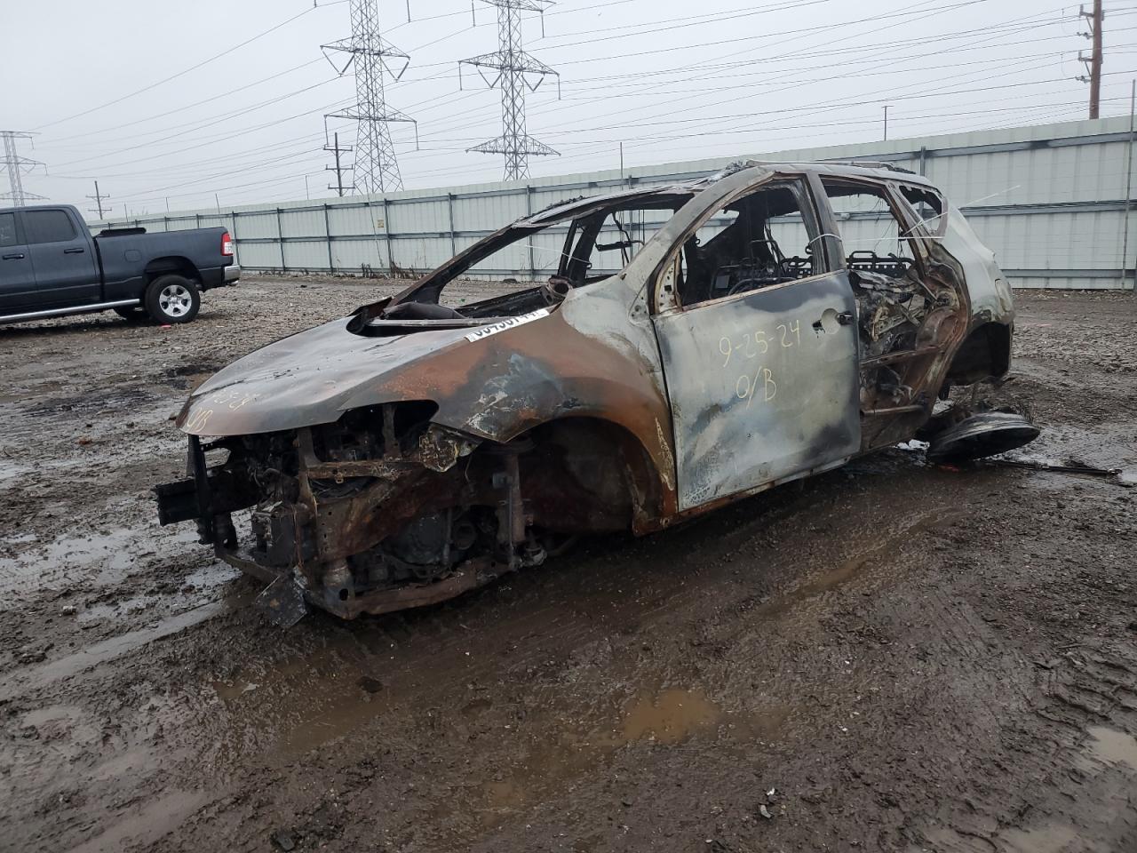 2012 Nissan Murano S   продається в Elgin, IL - Burn
