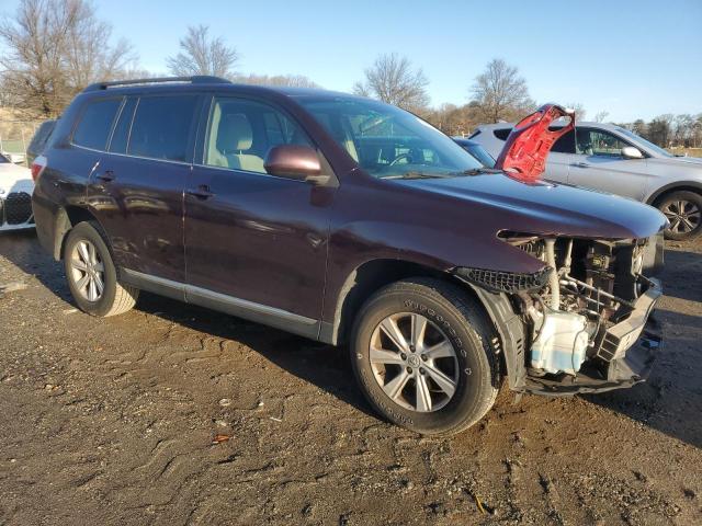  TOYOTA HIGHLANDER 2013 Burgundy