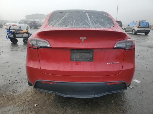  TESLA MODEL Y 2021 Czerwony