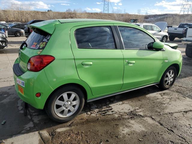  MITSUBISHI MIRAGE 2014 Зеленый