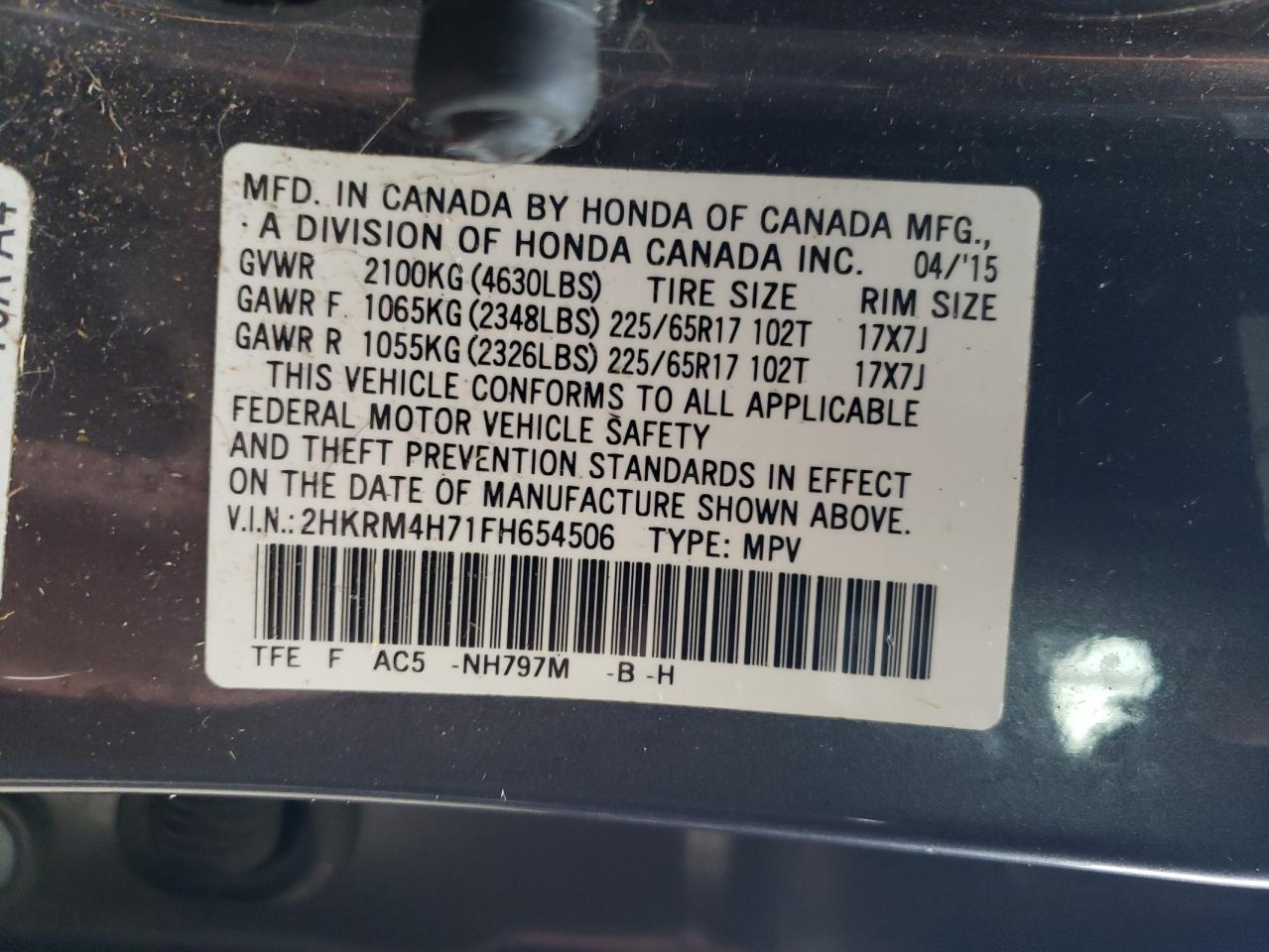 2015 Honda CR-V - Image 15