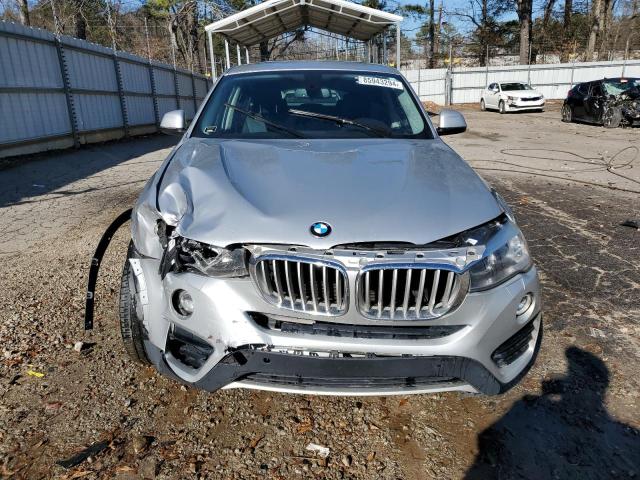  BMW X4 2016 Srebrny