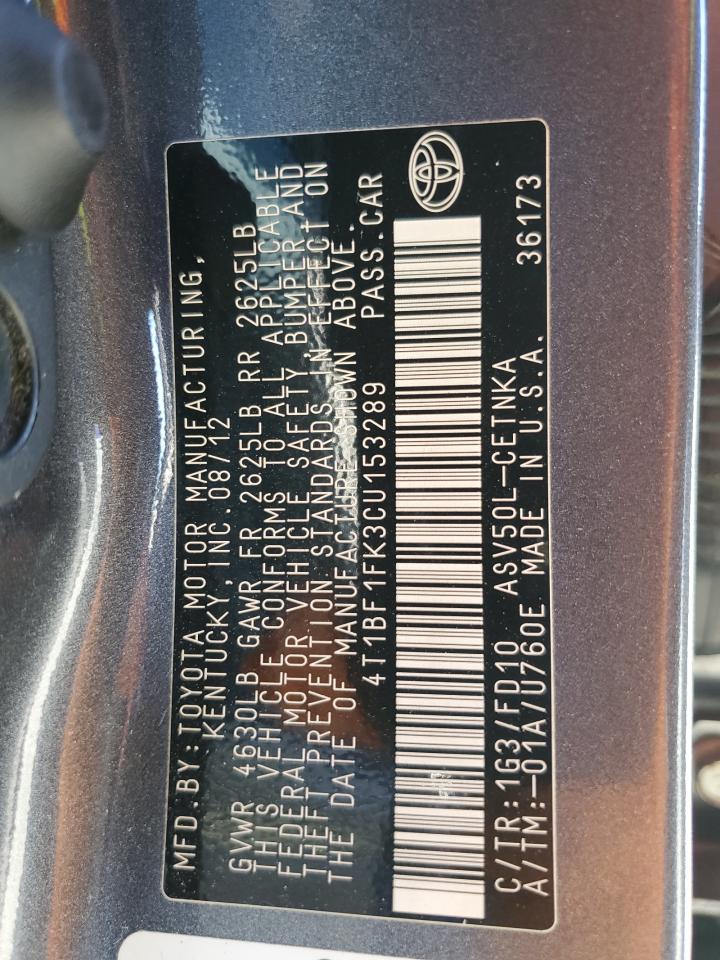 2012 Toyota Camry - Image 12