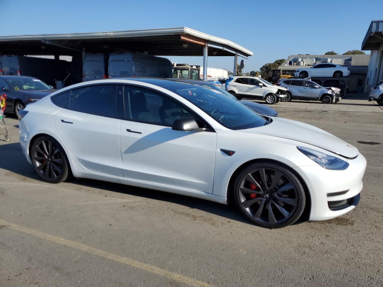 VIN 5YJ3E1EC3LF714184 2020 TESLA MODEL 3 no.4