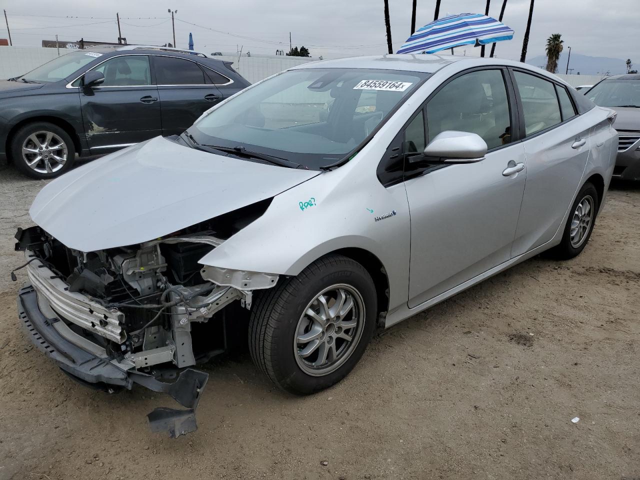 VIN JTDKBRFU1H3567667 2017 TOYOTA PRIUS no.1