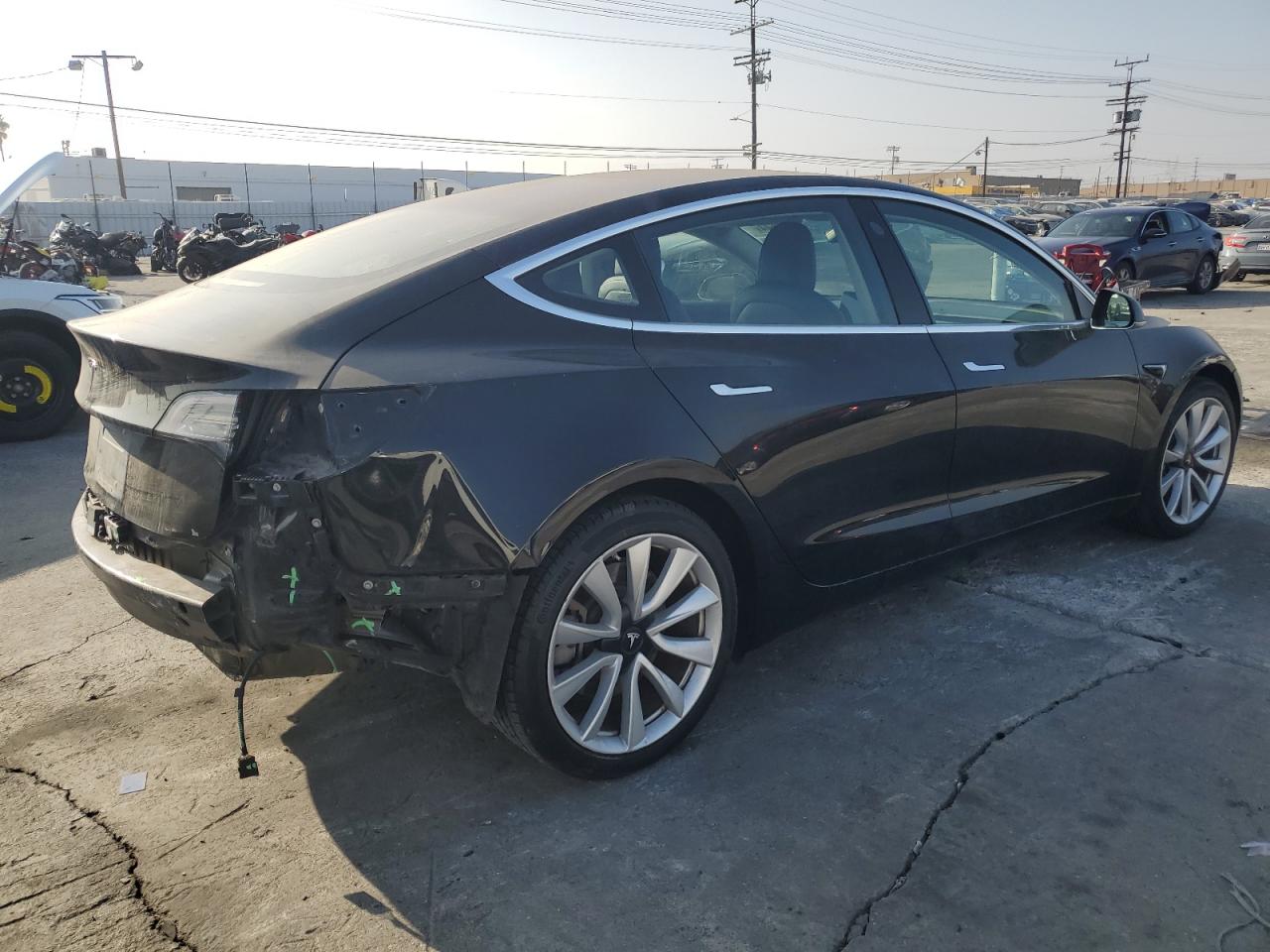 VIN 5YJ3E1EA6JF060289 2018 TESLA MODEL 3 no.3