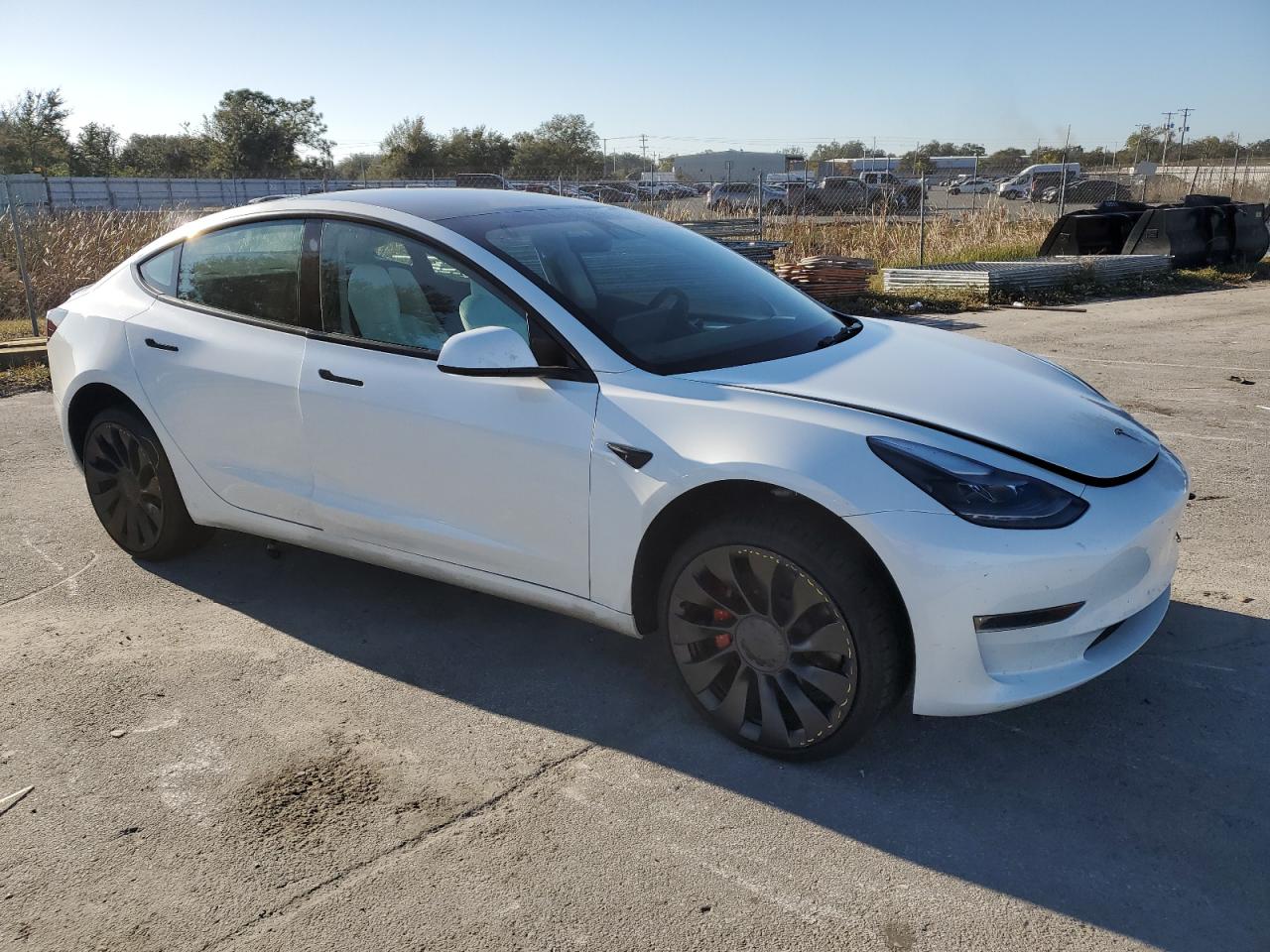 VIN 5YJ3E1EC3PF491506 2023 TESLA MODEL 3 no.4