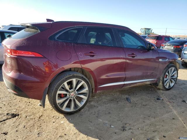  JAGUAR F-PACE 2017 Бургунди