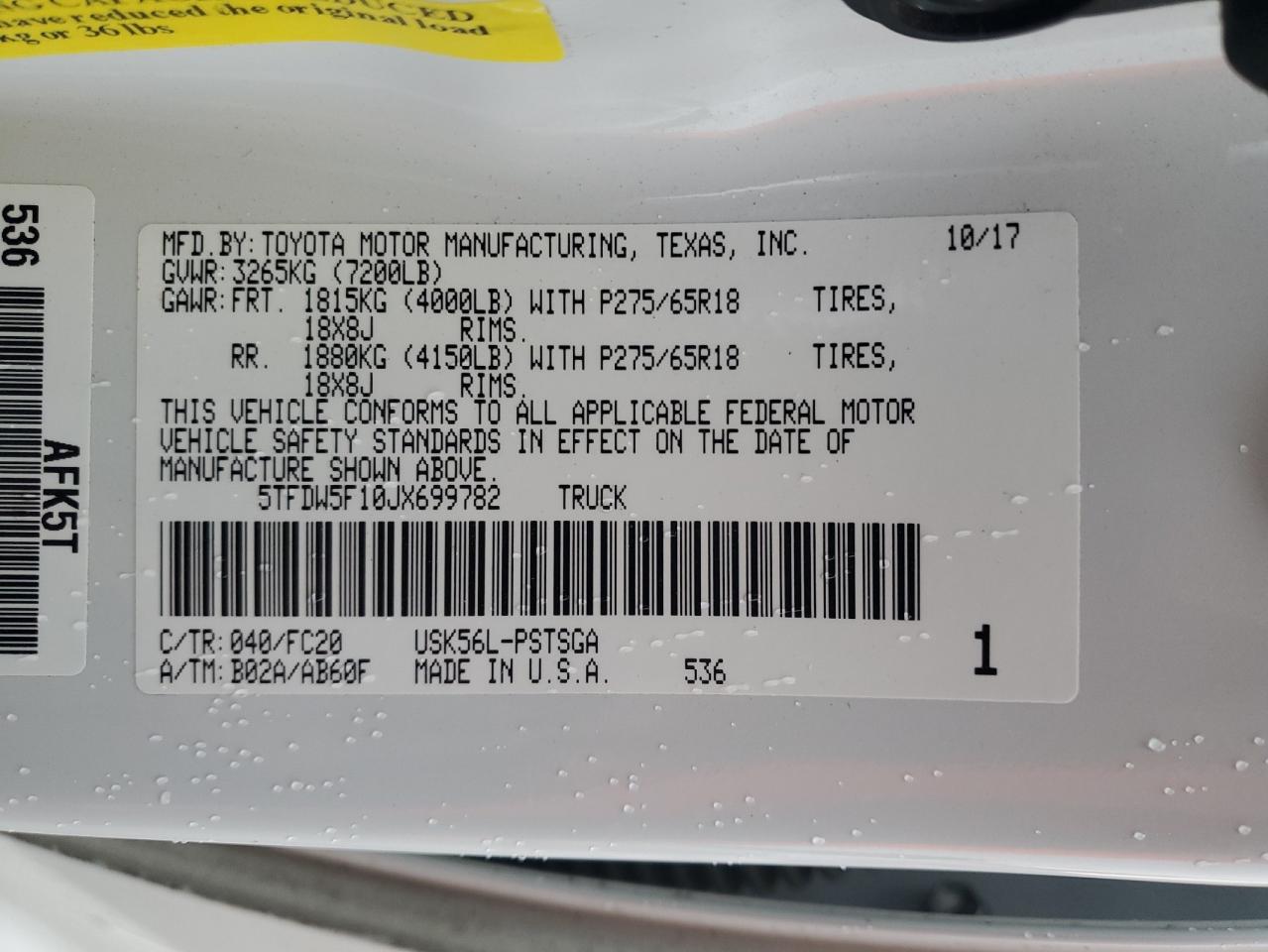 2018 Toyota Tundra - Image 13