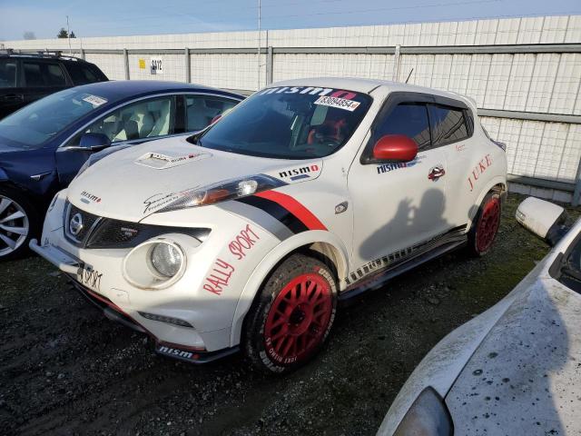  NISSAN JUKE 2014 White