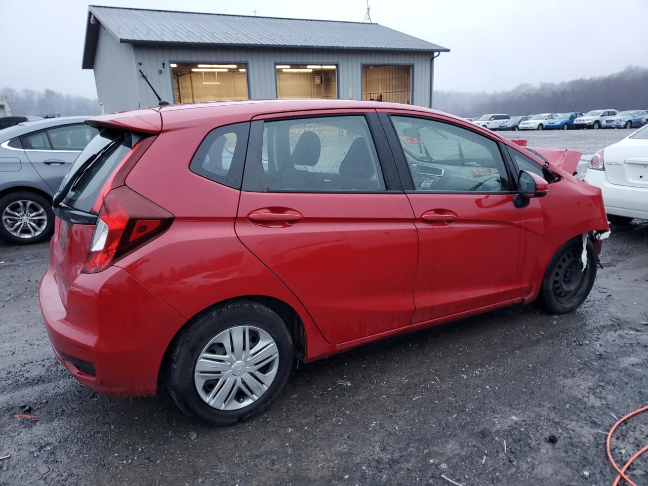 2019 Honda Fit Lx red null gas 3HGGK5H45KM749522 photo #4