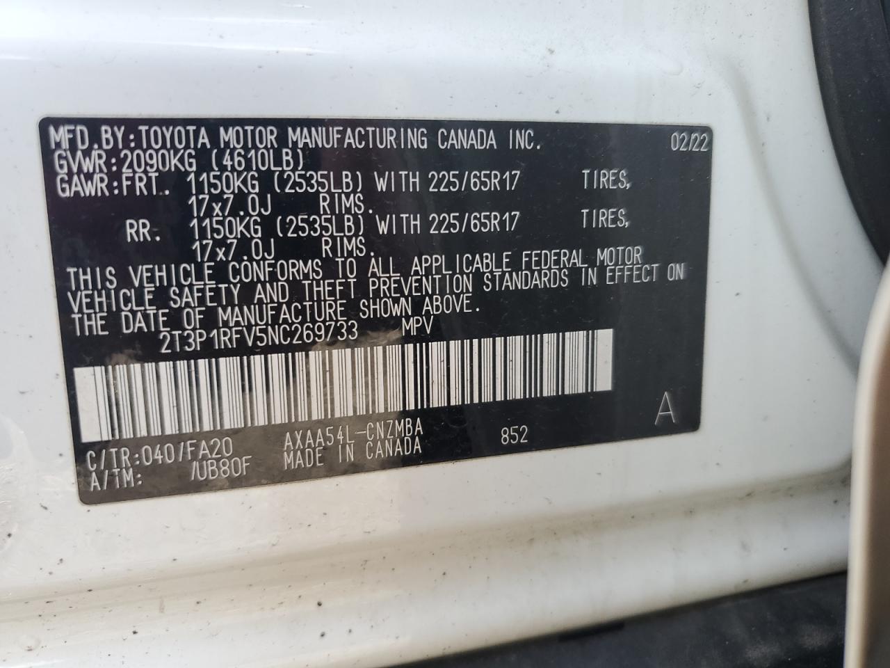 2022 Toyota RAV 4 - Image 14