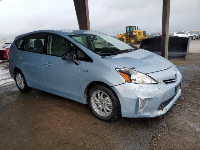  TOYOTA PRIUS 2012 Синий