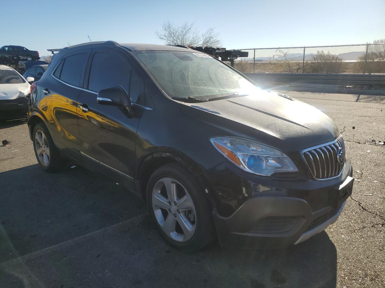 2015 BUICK ENCORE with REAR END damage, VIN KL4CJASB4FB161988