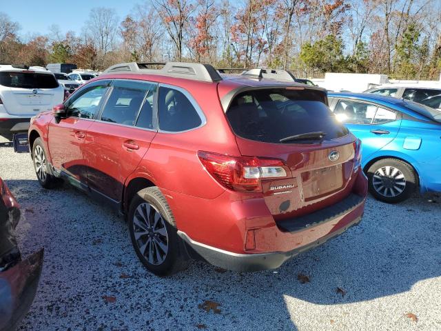  SUBARU OUTBACK 2017 Бордовый