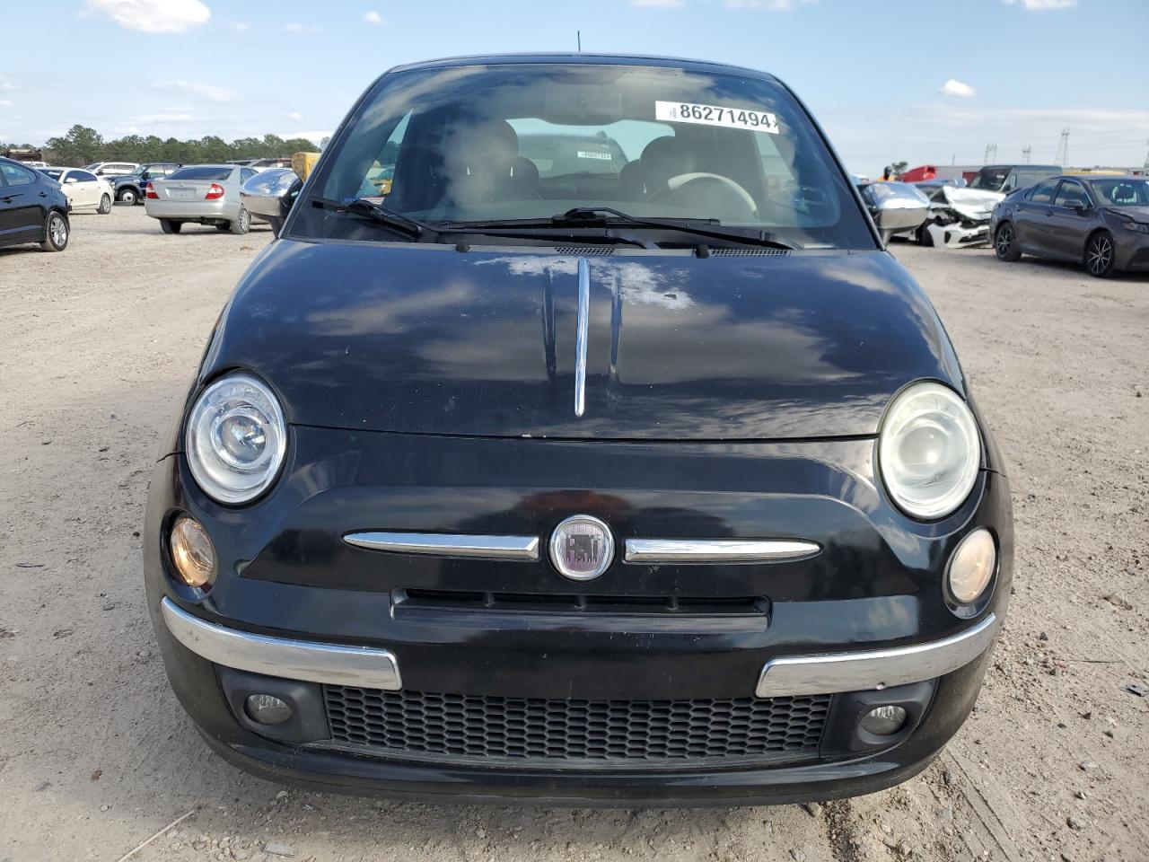 2012 Fiat 500 Lounge VIN: 3C3CFFCR7CT254017 Lot: 86271494