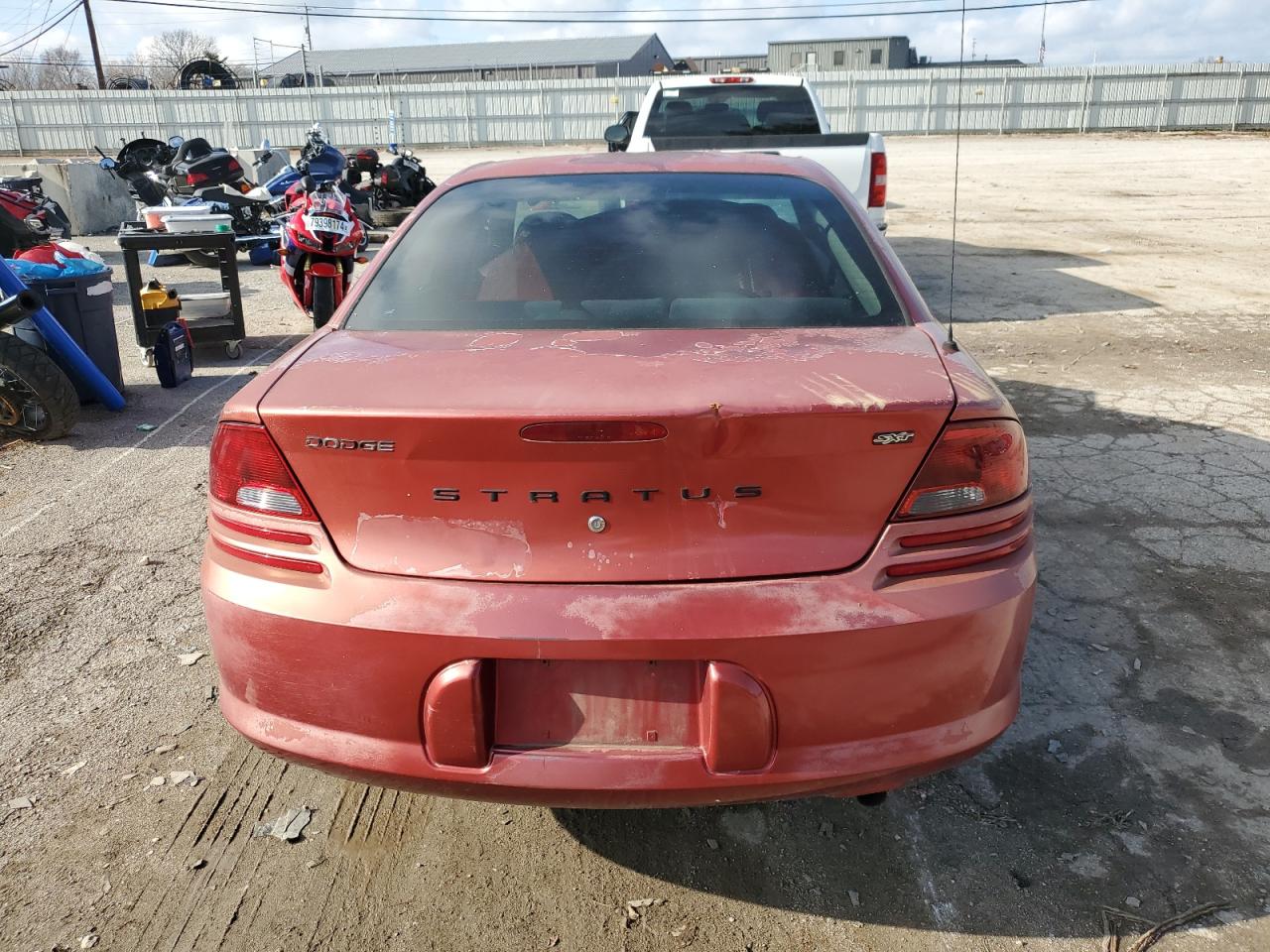 2006 Dodge Stratus Sxt VIN: 1B3EL46R46N122836 Lot: 86185854