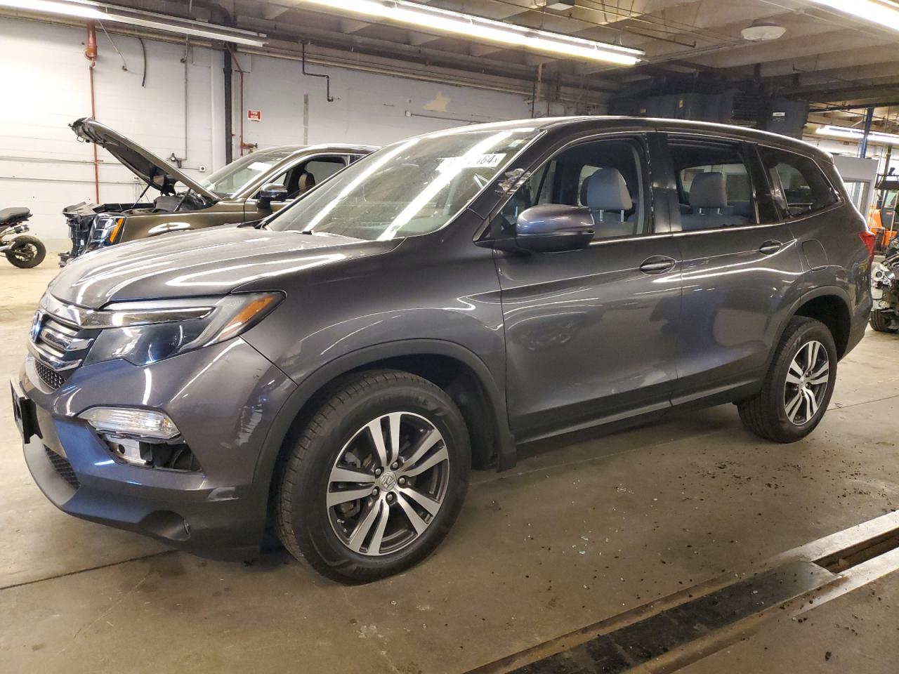 2018 Honda Pilot Exl للبيع في Wheeling، IL - Side