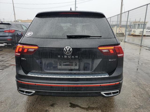  VOLKSWAGEN TIGUAN 2022 Чорний