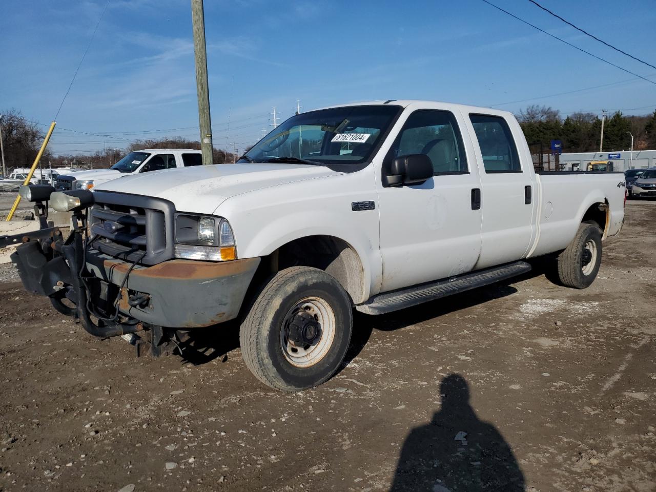 2004 Ford F250 Super Duty VIN: 1FTNW21L64EC14380 Lot: 81621004