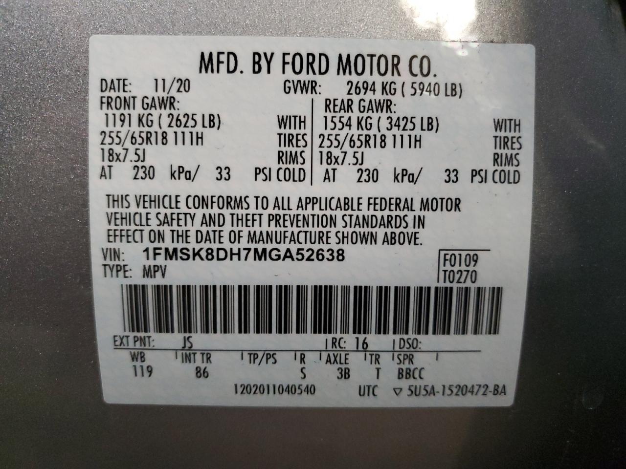 2021 Ford Explorer - Image 14