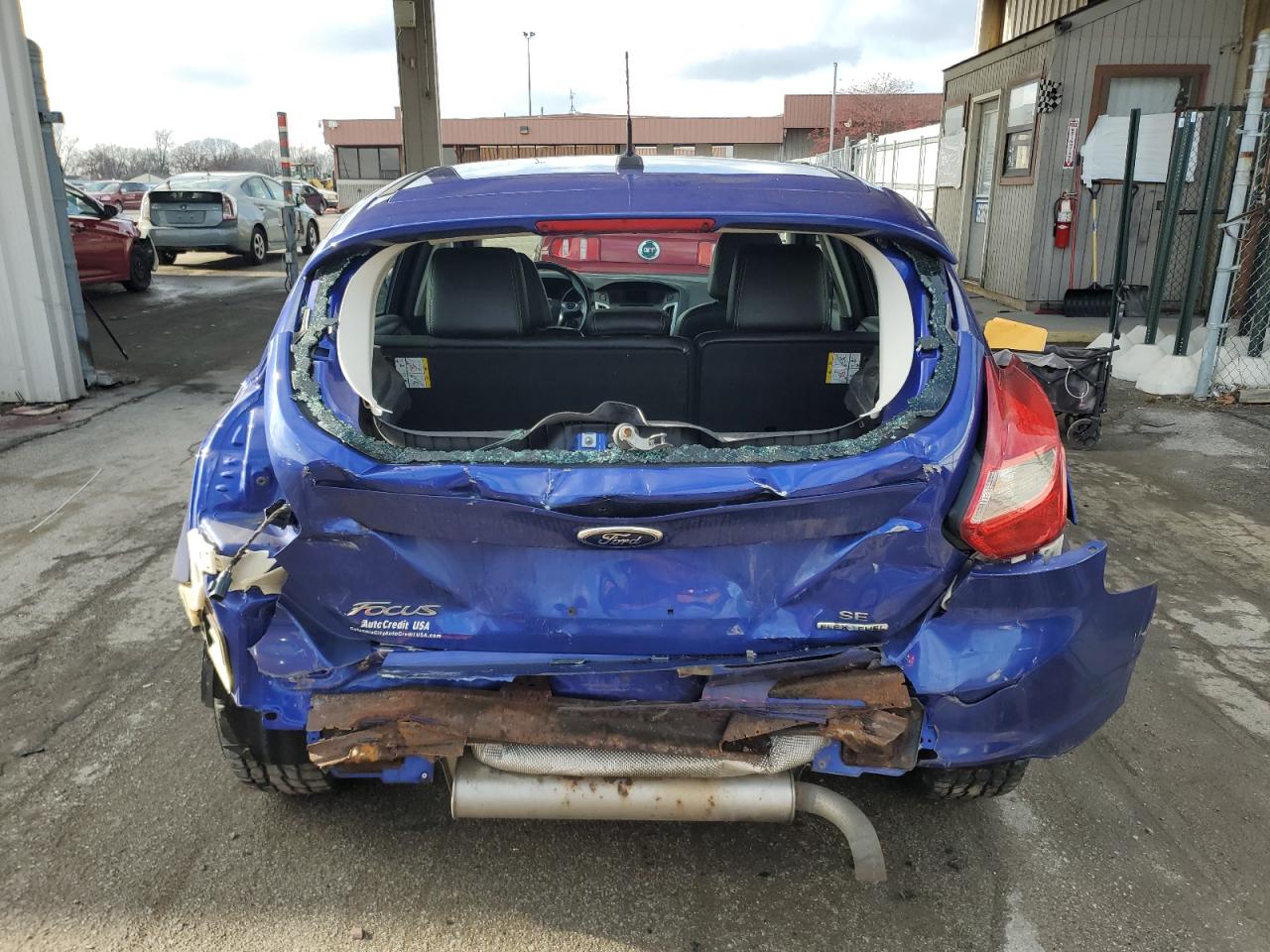 VIN 1FADP3K28DL245796 2013 FORD FOCUS no.6