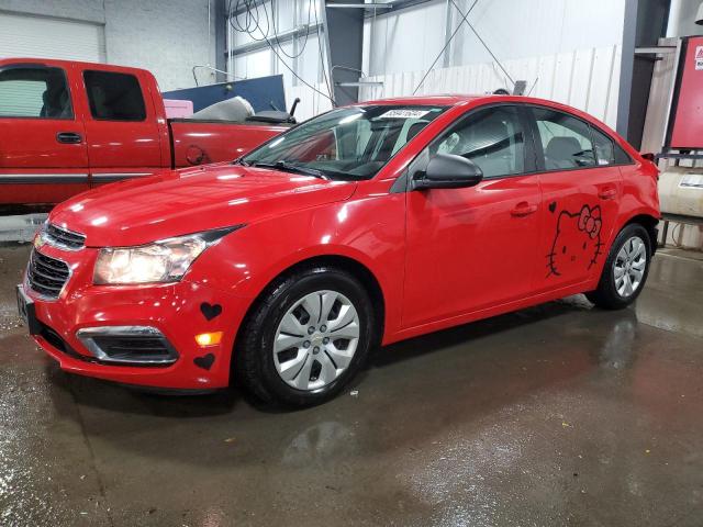  CHEVROLET CRUZE 2015 Czerwony