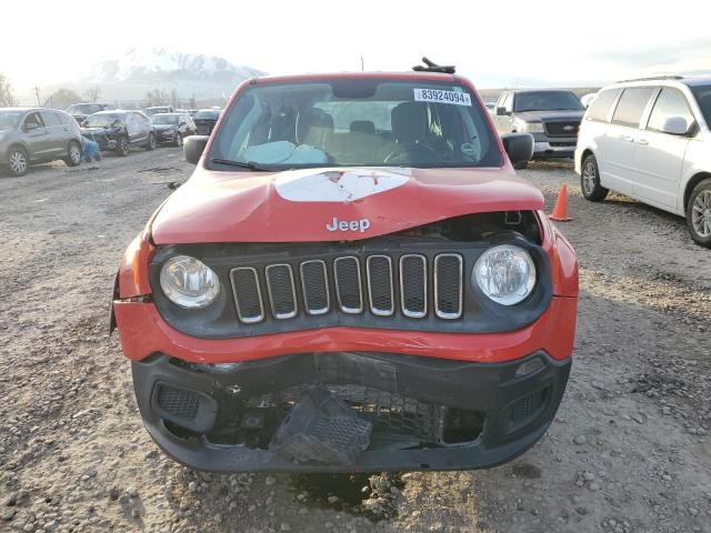  JEEP RENEGADE 2018 Червоний