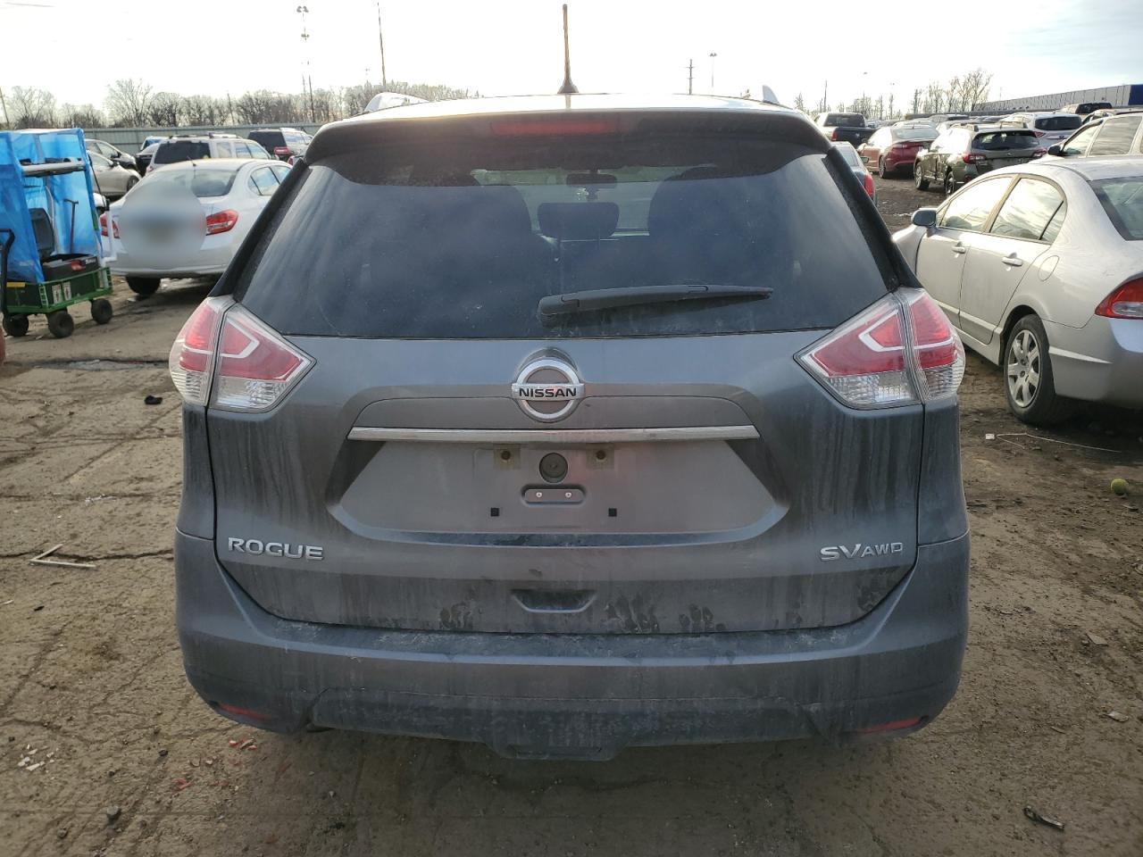 VIN KNMAT2MVXFP503063 2015 NISSAN ROGUE no.6