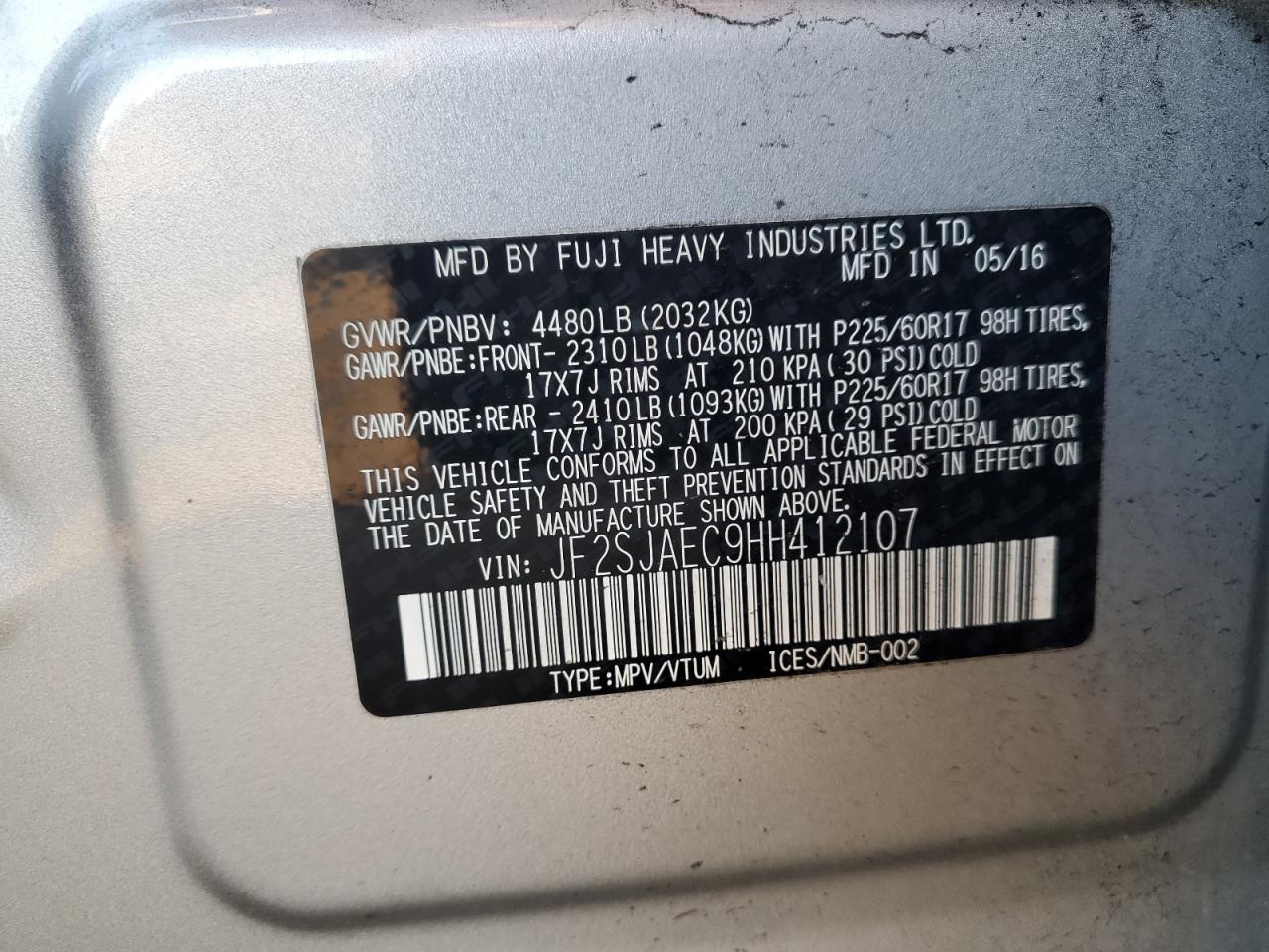 2017 Subaru Forester - Image 15