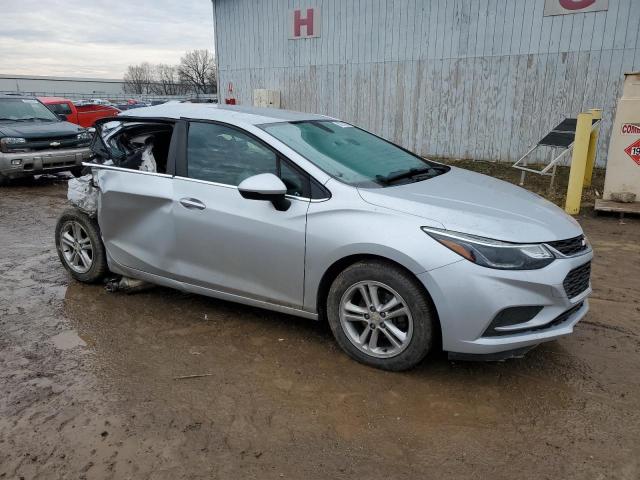 Sedans CHEVROLET CRUZE 2017 Srebrny