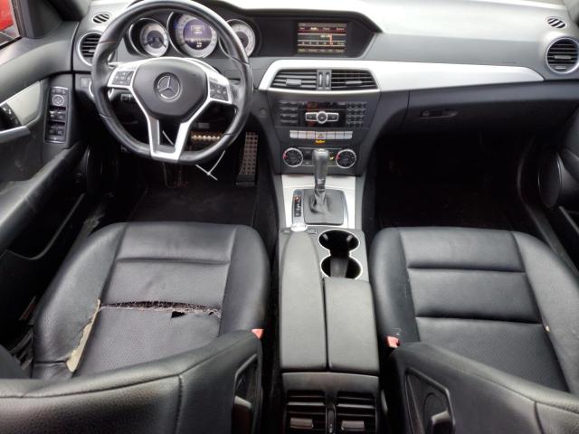  MERCEDES-BENZ C-CLASS 2013 Czerwony