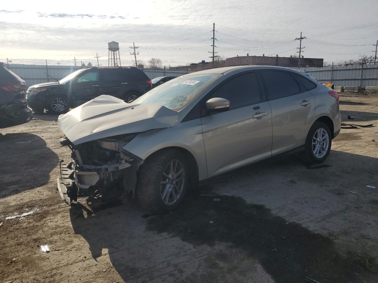 2015 Ford Focus Se იყიდება Dyer-ში, IN - Rear End