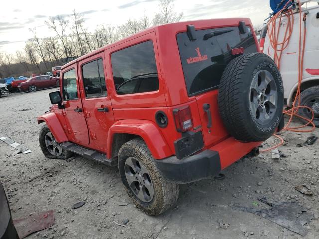  JEEP WRANGLER 2016 Красный