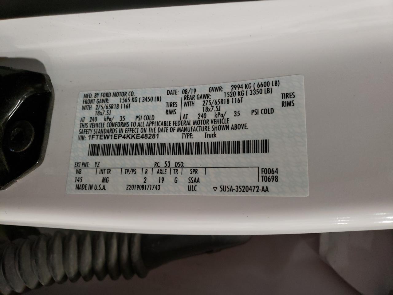 2019 Ford F-150 - Image 14
